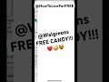 free candy @walgreens happy valentines day last minute easy gift idea kinder bruno kids food freebie