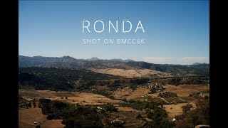 One day in RONDA | Shot on BMCC6K FULL FRAME | Blackmagic Cinema Camera 6K FOOTAGE