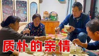 大龙家开始收玉米了 ，亲戚们都来给帮忙干活，这就是真正的亲情【东北大龙】