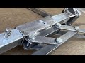 DIY MANUAL PRESSING TOOL !! The smartest welder craft you must have !!