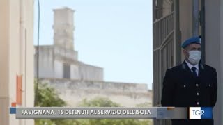 Trapani. 15 detenuti di Favignana inseriti in un progetto lavorativo. Il prefetto Ricciardi