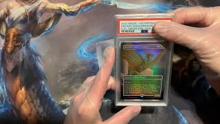 Pack to Slab #4! Borderless Foil Ancient Gold Dragon!