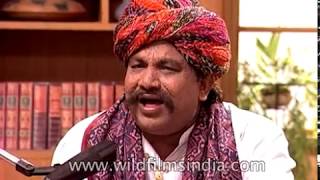 Rajasthani folk musician Rehmat Khan Langa wishes New Year