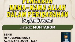 Ustadz Muhtarom 