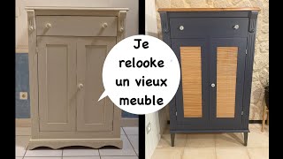 RELOOKER UN VIEUX MEUBLE (AVANT/APRÈS)