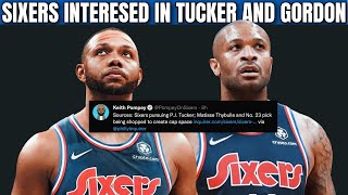 PHILADELPHIA 76ERS INTERESTED IN PJ TUCKER AND ERIC GORDON | NBA NEWS