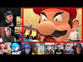 Mario Plays Roblox DOORS Reactions Squad