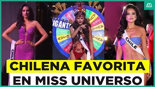 Chilena favorita en Miss Universo: Emilia Dides brilla en el certamen