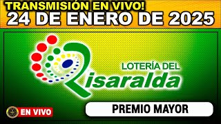 Resultado LOTERIA DE RISARALDA del VIERNES 24 de Enero 2025