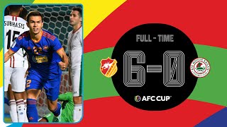 #AFCCUP2021 -  Inter-Zonal Semi Final | FC Nasaf (UZB) 6 - 0 ATK Mohun Bagan FC (IND)