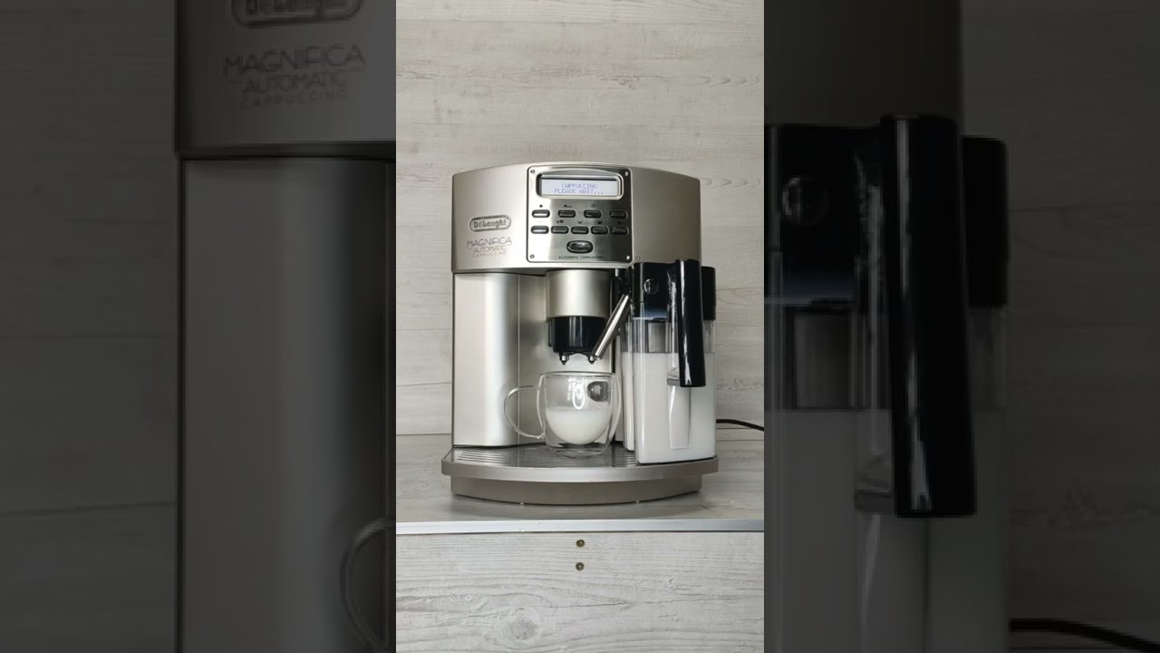 Кавомашина DeLonghi ESAM 3500 S Magnifica Automatic Cappuccino - YouTube