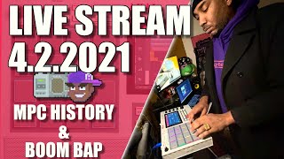 AKAI MPC LIVE II 90's Boom Bap Beat Making Stream