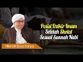 Posisi Dzikir Imam Setelah Sholat Sesuai Sunnah Nabi - Hikmah Buya Yahya