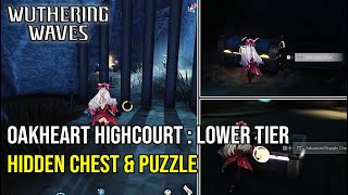 How to get The Chest on Oakheart Highcourt : Lower tier without CHEATING - Wuthering Waves 2.0