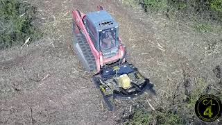 2020 CAL Rotary Brush Cutter for Skid Steers