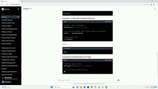 list python join