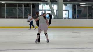 Basic lift ice skating