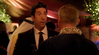 friends reunion joey and ross 2016 funny part