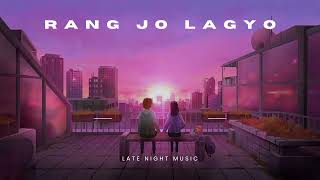 Rang Jo Lagyo (Lofi mix)| Ramaiya Vastavaiya | Atif Aslam