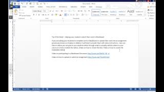 Blackboard How to Add a Web Link to A Course