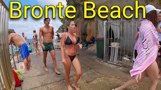 Exploring Beautiful Bronte Beach Walking Tour | 4K Scenic Video