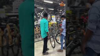 90s kids now a days 😂😂 my friend buy a new cycle 😎 decathlon madurai eat v2 food #shorts