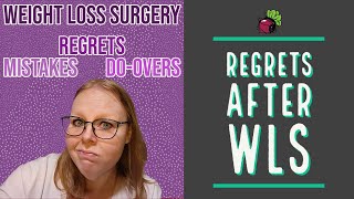 Regrets After Weight Loss Surgery // What Would I Do Different? | My Gastric Bypass Journey