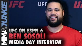 UFC Boston: Ben Sosoli full media day interview