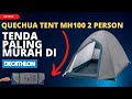 DECATHLON - QUECHUA Camping Tent mh100 - 2-person #camping #tenda #hiking #asmr #decathlon #khemah