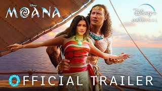 MOANA LIVE ACTION - Official Trailer (2024) | Zendaya, Dwayne Johnson | Disney +