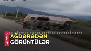 Azərbaycan əsgəri Ağdərədə - APA TV