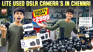 Lite Used DSLR Camera’s at Lowest Price in Chennai | Starts from ₹2999🤩 | Naveen's Thought