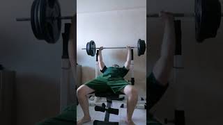 80KG Incline Bench Press