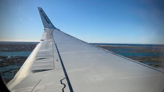 4K | Ryanair 737 - Final Approach and Landing into Faro (FAO)