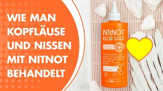 Wie man Kopfläuse und Nissen mit NitNOT . behandelt