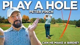 Play a hole with Peter Finch \u0026 the Carbon Q Follow