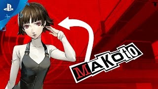 Persona 5 - Makoto Trailer | PS4