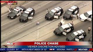GRAPHIC ENDING To Police Chase in California