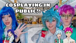 COSPLAYING IN PUBLIC?! ☆SAIKI K COSPLAY AT THE MALL☆