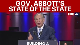 Gov. Greg Abbott lays out priorities at State of the State address