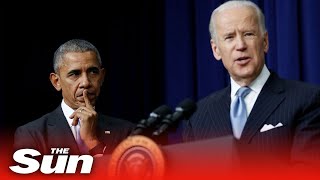 Live: Biden campaigns with Obama in Flint, Michigan