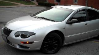 2000 Chrysler 300M black wheels