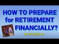 FINANCIAL PLANNING FOR RETIREMENT || WATCH BIG DIFFERENCE BETWEEN INVESTING AT 30s, 40s and 50s.  👵👴