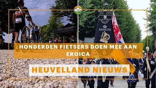 Heuvelland Nieuws: Honderden fietsers doen mee aan Eroica