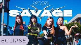 [KPOP IN PUBLIC - ONE TAKE] aespa (에스파) - ‘Savage’ | Dance Cover by ECLIPSE, San Francisco