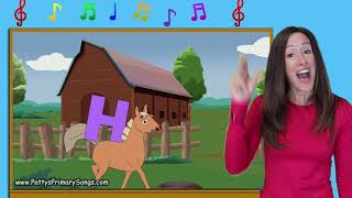 Phonics Song | Alphabet Song (Official Video)  Letter Sounds | Signing for babies | ASL Animals