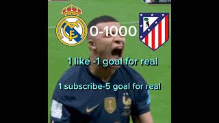 Hala madrid 1 like-1 goal for real   1subscribe-5 goal for real #halamadrid #realmadrid #trending