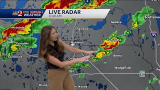 First Warning Weather Day: Tornado watch issued as severe storms pose threat to Central Florida