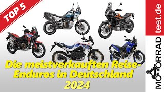 Meistverkaufte Reise-Enduros 2024 | Welches sind die beliebtesten Reise-Enduros in Deutschland?