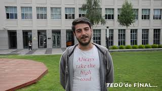 TED Üniversitesi - TEDÜ'de Final... Sana neyi çağrıştırıyor?